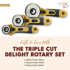 Triple Cut Delight Rotary Set Cheap Sale Cheapest