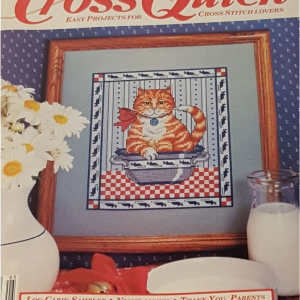 Cross Quick Easy Projects Cross Stitch Magazine1989 Sampler Cat Outlet Discount Sale