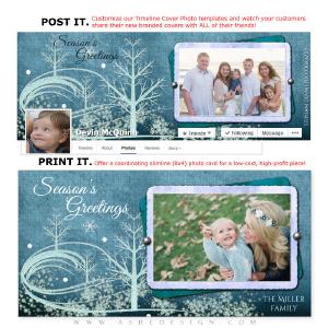 Post & Print Set - Winter Wonderland Visa Payment Cheap Pice