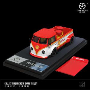 TIME MICRO VOLKSWAGEN T1 PCKUP TRUCK VAN SHELL WITH BARRELS 1/64 SCALE DIECAST CAR MODEL BY TIME MICRO TM643904 Outlet Purchase