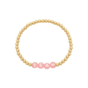 CLEAR PINK BEAD BRACELET Buy Cheap Factory Outlet