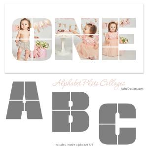 Photoshop Collage Layouts 12x12 - Simply Stated Alphabet Amazon Cheap Pice