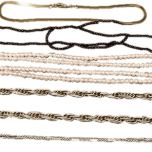 Five Piece Beads and Chains Necklace Lot With Mastercard Cheap Online