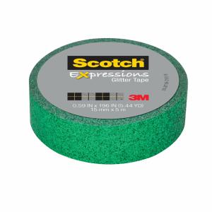 Scotch Expressions Glitter Tape C514-GRN2 The Cheapest
