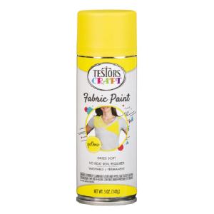 Testor 344361 Fabric Spray Paint, Yellow, 5 oz Buy Cheap Latest