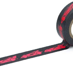 Fully Cowled 30th Anniv. Multipurpose Tape (15mm Width/Black & Pink) Sale Enjoy