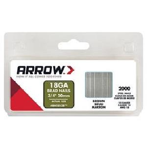 3/4-Inch Brown Brad Nails, 2000-Pack Discount For Nice