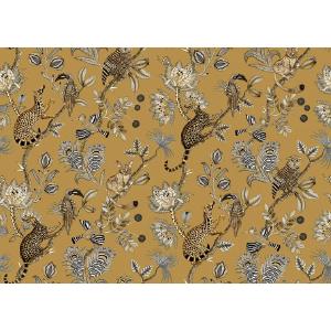 Gold Camp Critters Velvet Fabric Free Shipping The Cheapest