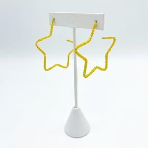 Yellow Beaded Star Cheap Sale Pay With Paypal