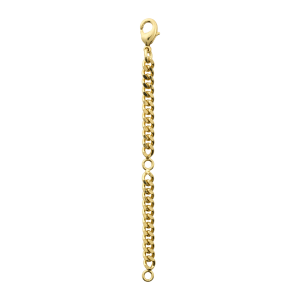 RECYCLED EXTENSION CHAIN, 9 cm, gold-plated Outlet Largest Supplier