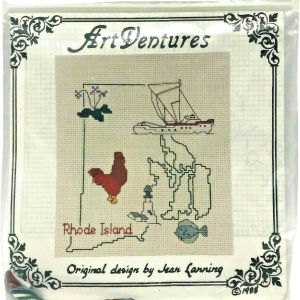 Rhode Island Counted Cross Stitch Kit Sale Real