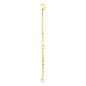 RECYCLED EXTENSION CHAIN, 9 cm, gold-plated Outlet Collections