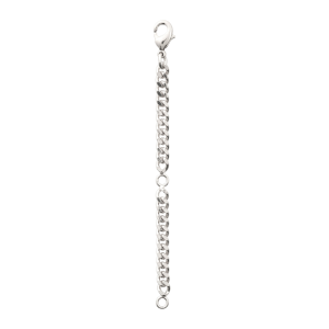 RECYCLED EXTENSION CHAIN, 9 cm, silver-plated Shop For Online
