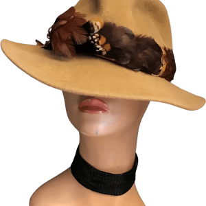70's Feather Fedora by Betmar Clearance Original