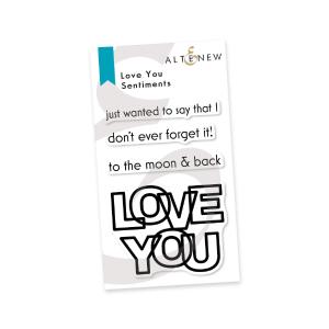 Altenew - Clear Stamps - Love You Sentiments Discount Great Deals