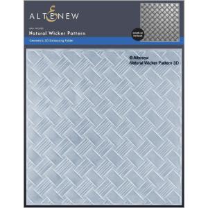 Altenew - 3D Embossing Folder - Natural Wicker Pattern Manchester
