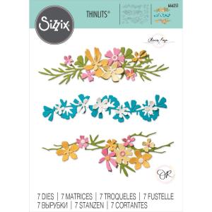 Sizzix - Thinlits Dies - Woodland Borders Get Authentic Cheap Online
