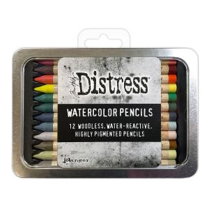 Ranger - Tim Holtz - Distress Watercolor Pencils - Set 5 Excellent Sale Online