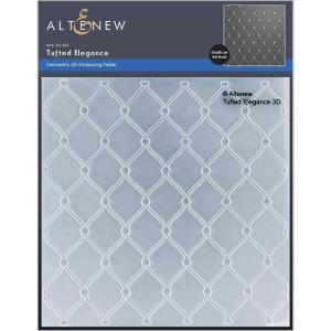 Altenew - 3D Embossing Folder - Tufted Elegance Discount Newest