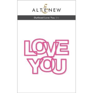 Altenew - Dies - Outlined Love You Classic