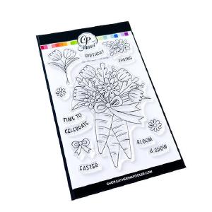 Catherine Pooler Designs - Clear Stamps - Carrot Bouquet Discount Low Pice