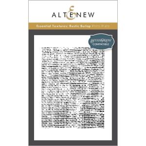 Altenew - Press Plates - Essential Textures: Rustic Burlap Cheap Sale Pictures