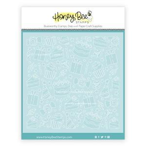 Honey Bee Stamps - Stencils - It's A Party Cheap New Arrival