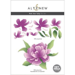Altenew - Dies - Pink Star Tulip Layering Sale Lowest Pice