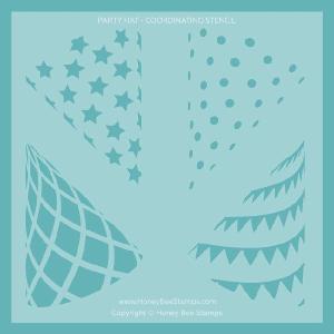 Honey Bee Stamps - Stencils - Party Hat Free Shipping Very Cheap