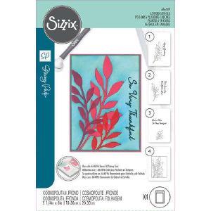 Sizzix - Stencils - Cosmopolitan, Frond Discount Choice
