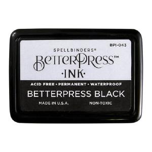 Spellbinders - BetterPress Ink Pad - Black Outlet Amazing Pice