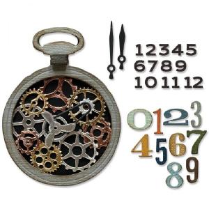 Sizzix - Tim Holtz - Thinlits Dies - Vault Watch Gears Cheap Sale Visit New