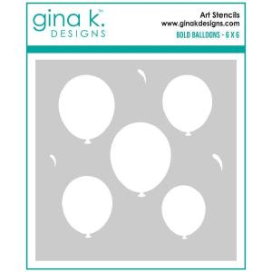Gina K. Designs - Stencils - Bold Balloons Buy Cheap With Credit Card