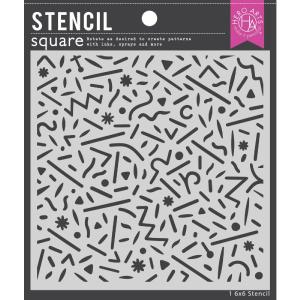 Hero Arts - Stencils - Dancing Lines Popular Online