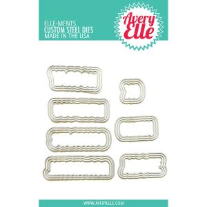 Avery Elle - Elle-ments Dies - Little Card Big Wishes Clearance Inexpensive