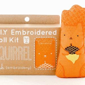 Squirrel - Embroidery Kit Discount Ebay