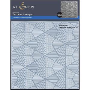 Altenew - 3D Embossing Folder - Textured Hexagons Buy Cheap Genuine