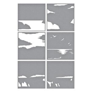 Spellbinders - Fair Winds Collection - Stencils - Uncharted Waters Largest Supplier Cheap Pice