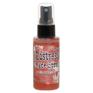 Tim Holtz Distress Oxide Spray Fired Brick Marketable For Sale