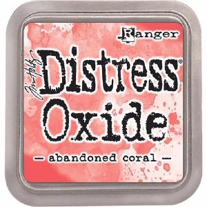 Tim Holtz Distress Oxides Ink Pad Abandoned Coral Free Shipping Fake