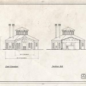 Blueprint HAER PA,11-JOTO,135A- (Sheet 4 of 5) - Cambria Iron Company, Blacksmith Shop, Lower Works, Johnstown, Cambria County, PA Cheap Low Shipping