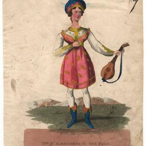 Ann Barrymore (ne Adams) as The Page Greetings Card Free Shipping Low Cost