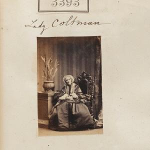 Anna (ne Duckworth), Lady Coltman Greetings Card Buy Cheap Comfortable