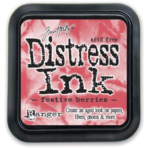 Tim Holtz Distress Ink Pad FESTIVE BERRIES Free Shipping The Cheapest