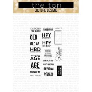The Ton Stamps Vintage Birthday Discount Fashionable