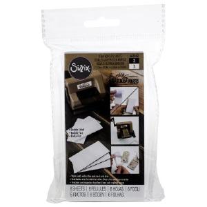Tim Holtz Adhesive Foam Sheets 2.5"X4.75" 6/Pkg 3 White & 3 Black Cheap Visa Payment