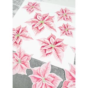 The Ton stamps Poinsettias Unlocked Layering Stencils 2025 Online