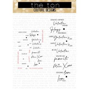 The Ton Stamps Easy Expressions Love Free Shipping Best