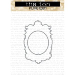 The Ton Baroque Frame Oval Coordinating Dies Free Shipping The Cheapest