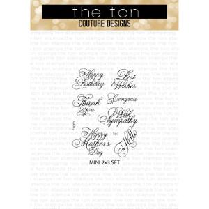 The Ton Stamps Mini Script Sast Online